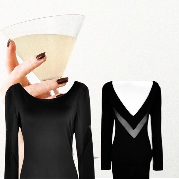 Cindy + Johnny V-Back Dress - Picture 2 of 9